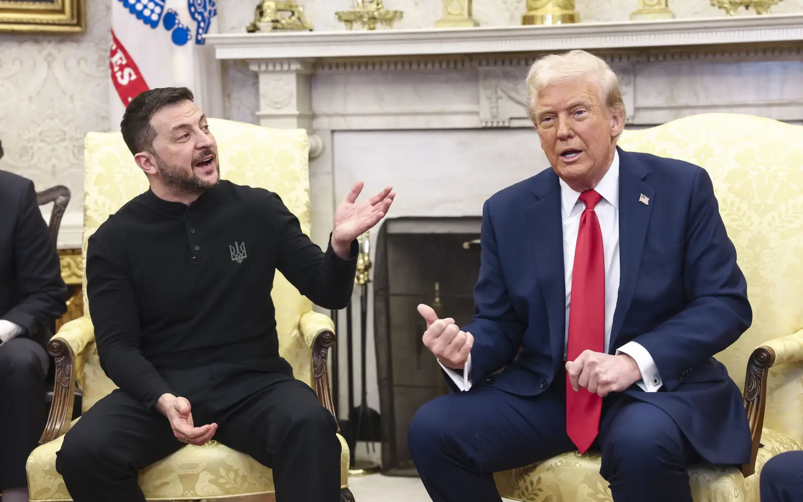 ukraine volodymyr zelensky & united states donald trump